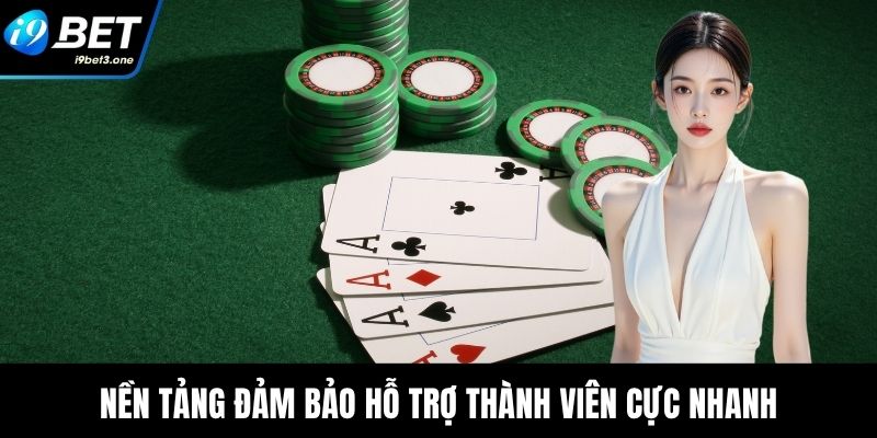 Nền tảng đảm bảo hỗ trợ thành viên cực nhanh